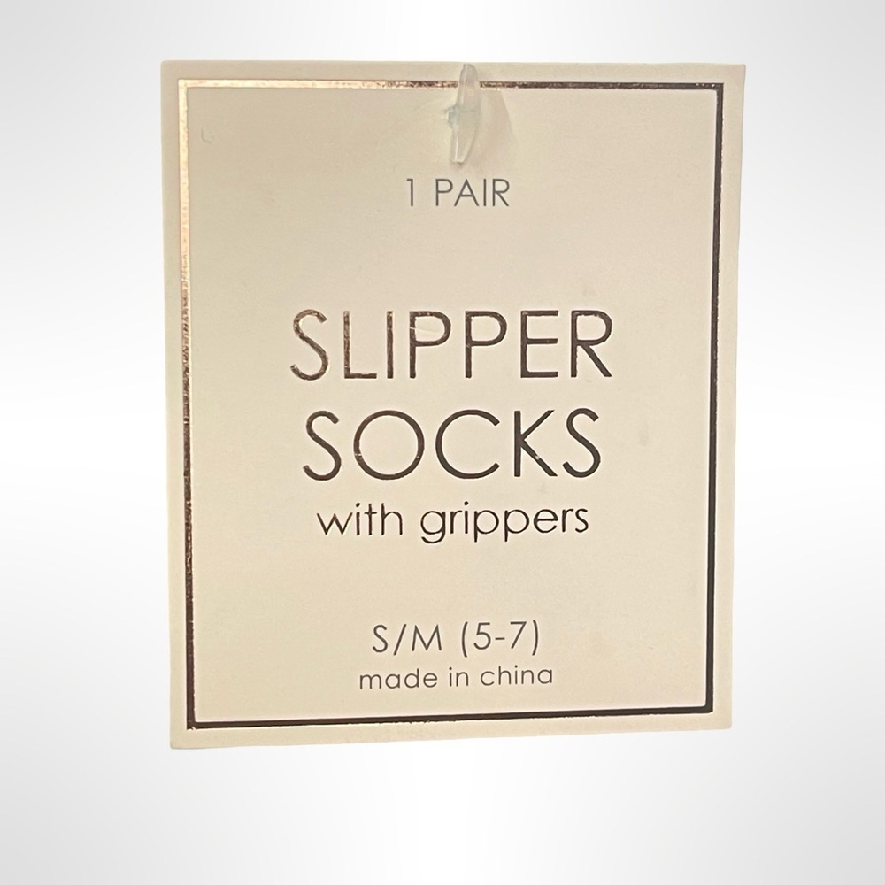 Cozy Fuzzy Slipper Socks in Light Blue NWT - Size S/M - Picture 3 of 4